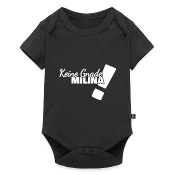 Drôle de Milina - Body à manches courtes Premium Bébé - noir - Devant