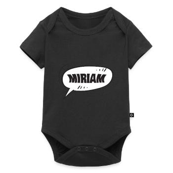 Miriam - Body à manches courtes Premium Bébé - noir - Devant