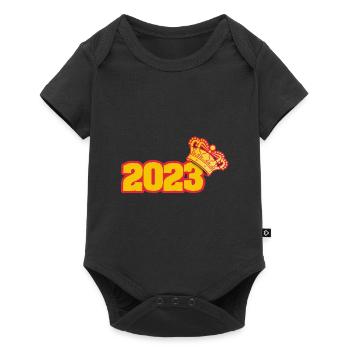 2023 - Body à manches courtes Premium Bébé - noir - Devant