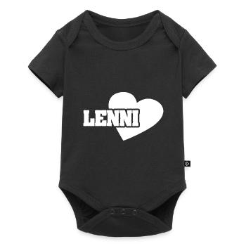 Lenni d’or - Body à manches courtes Premium Bébé - noir - Devant