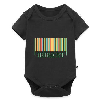 Father's Day Hubert - Baby Premium short-sleeve bodysuit - black - Front