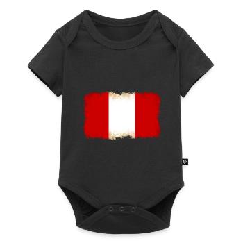 Peru - Baby Premium short-sleeve bodysuit - black - Front