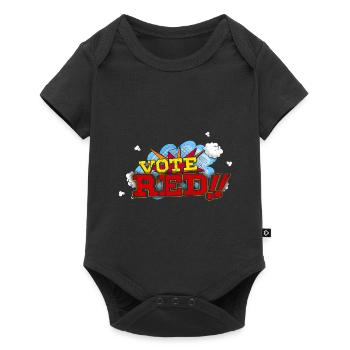 Politics Pop Art Vote Red States Grand Old Republi - Baby Premium short-sleeve bodysuit - black - Front