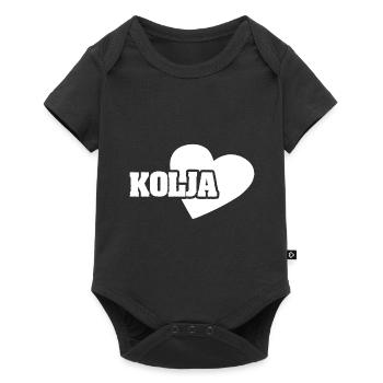 Gold Kolya - Baby Premium short-sleeve bodysuit - black - Front