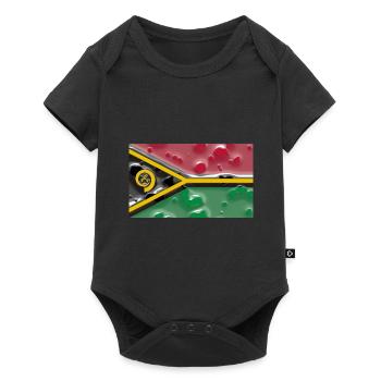 Vanuatu Vanuatu - Body à manches courtes Premium Bébé - noir - Devant