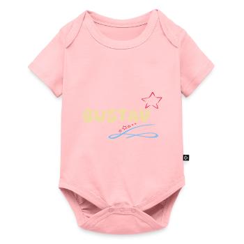 Gift Gustav - Baby Premium short-sleeve bodysuit - rose - Front