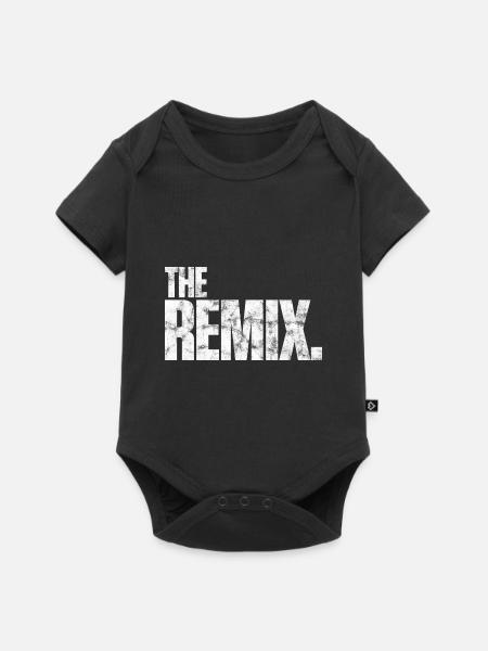 The Remix - Baby Premium Kurzarmbody - Schwarz