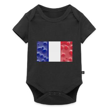 Martinique - Baby Premium short-sleeve bodysuit - black - Front