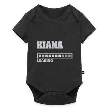 Cadeau pour Kiana - Body à manches courtes Premium Bébé - noir - Devant