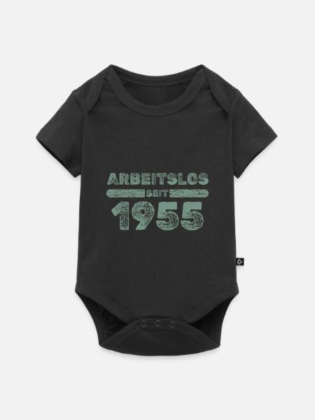 seit 1955 - Baby Premium Kurzarmbody - Schwarz
