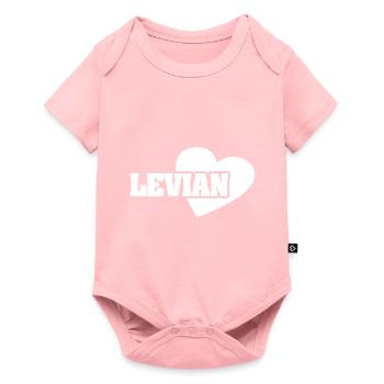 Cadeau pour Levian - Body à manches courtes Premium Bébé - rose - Devant