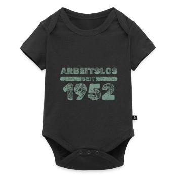 seit 1952 - Baby Premium Kurzarmbody - Schwarz - Vorne