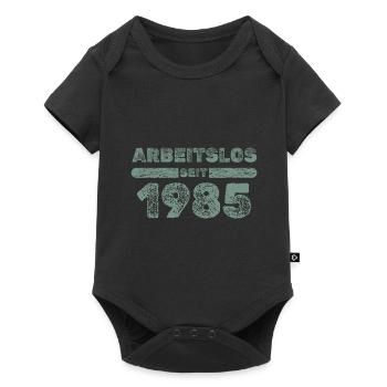 1985 - Body à manches courtes Premium Bébé - noir - Devant
