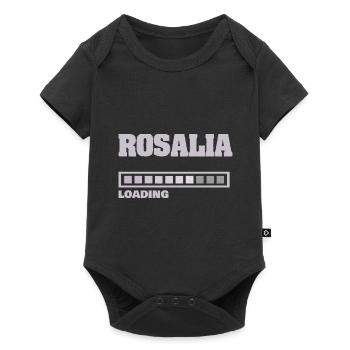 Baby Rosalia - Baby Premium short-sleeve bodysuit - black - Front