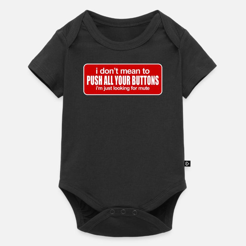 Blague drôle - Body à manches courtes Premium Bébé - noir