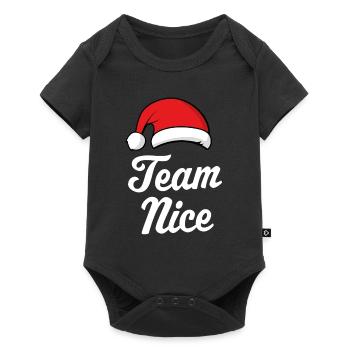 L’équipe Nice - Body à manches courtes Premium Bébé - noir - Devant