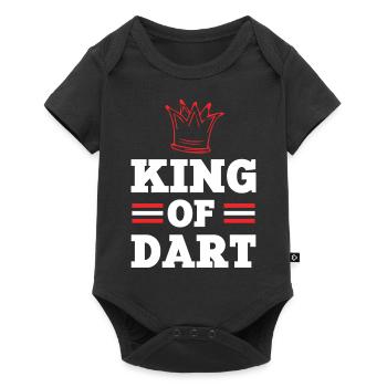 King Darts - Baby Premium short-sleeve bodysuit - black - Front