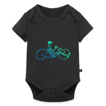 Handbike - Baby Premium short-sleeve bodysuit - black - Front