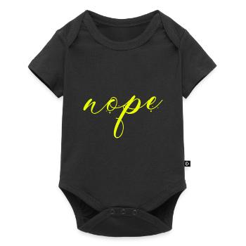 Nope - Just say no! - Baby Premium short-sleeve bodysuit - black - Front