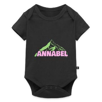 Alpinisme Annabel - Body à manches courtes Premium Bébé - noir - Devant