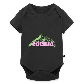Gift for Cecilia - Baby Premium short-sleeve bodysuit - black - Front