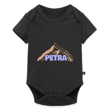 Idée cadeau Petra - Body à manches courtes Premium Bébé - noir - Devant