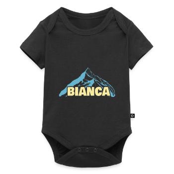 Gift for Bianca - Baby Premium short-sleeve bodysuit - black - Front