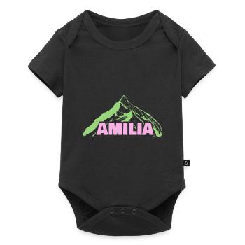 Alpinisme Amilia - Body à manches courtes Premium Bébé - noir - Devant