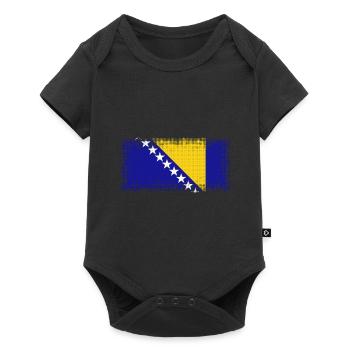 Bosnia and Herzegovina - Baby Premium short-sleeve bodysuit - black - Front