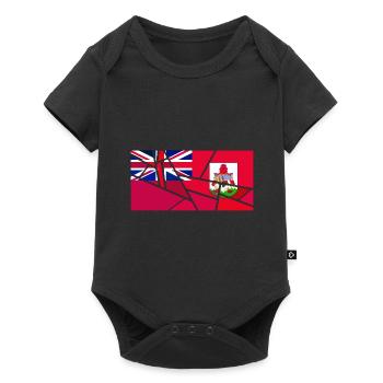 Bermuda - Baby Premium short-sleeve bodysuit - black - Front