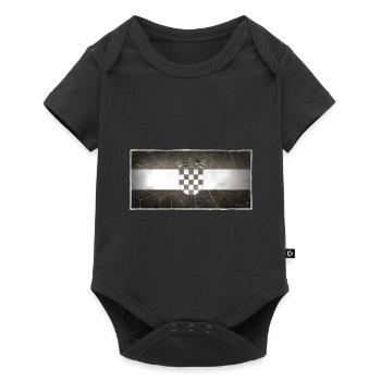 Croatia - Baby Premium short-sleeve bodysuit - black - Front