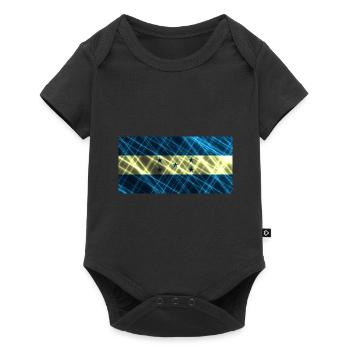 Prénom Honduras - Body à manches courtes Premium Bébé - noir - Devant