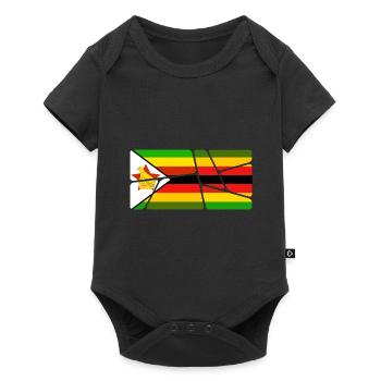 Zimbabwe Zimbabwe - Body à manches courtes Premium Bébé - noir - Devant