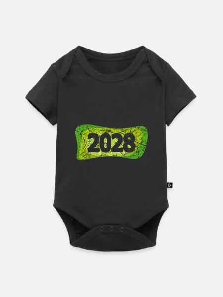 2028 2028 - Baby Premium Kurzarmbody - Schwarz