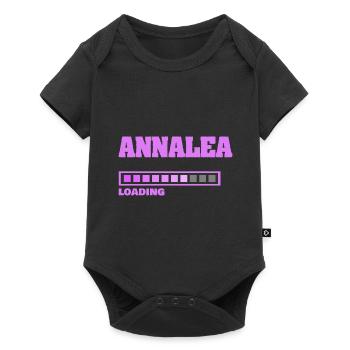Bébé Annalea - Body à manches courtes Premium Bébé - noir - Devant