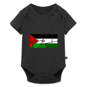 Don pour le Sahara occidental - Body à manches courtes Premium Bébé - noir - Devant