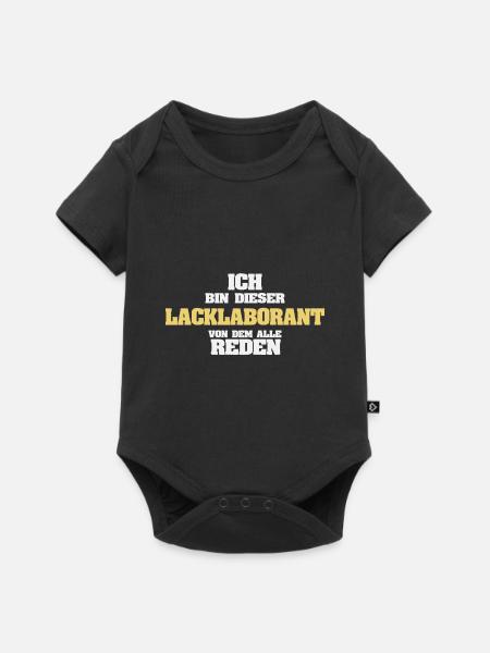 Beruf Lacklaborant - Baby Premium Kurzarmbody - Schwarz