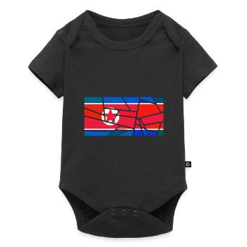 North Korea North Korea - Baby Premium short-sleeve bodysuit - black - Front