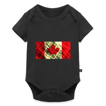 Canada - Body à manches courtes Premium Bébé - noir - Devant