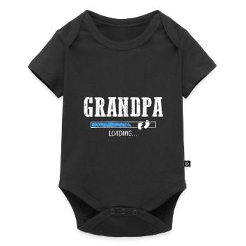 Chargement de grand-père - Body à manches courtes Premium Bébé - noir - Devant