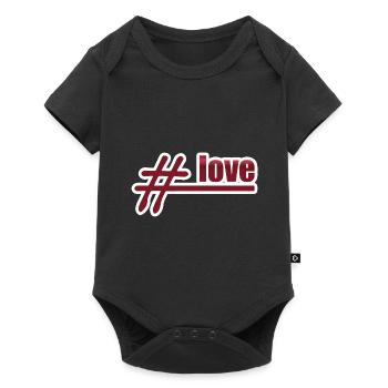 Love Liebe - Baby Premium short-sleeve bodysuit - black - Front