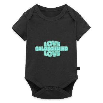Goldsmith as a saying - Baby Premium short-sleeve bodysuit - black - Front