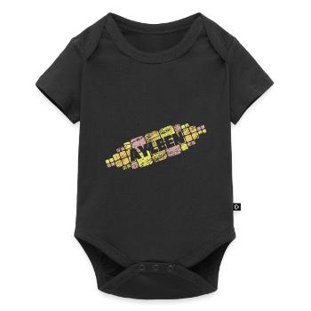 Mutti Ayleen - Baby Premium Kurzarmbody - Schwarz - Vorne