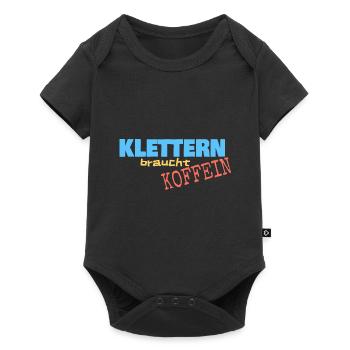 Bergsport - Baby Premium Kurzarmbody - Schwarz - Vorne