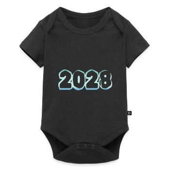 2028 - Body à manches courtes Premium Bébé - noir - Devant