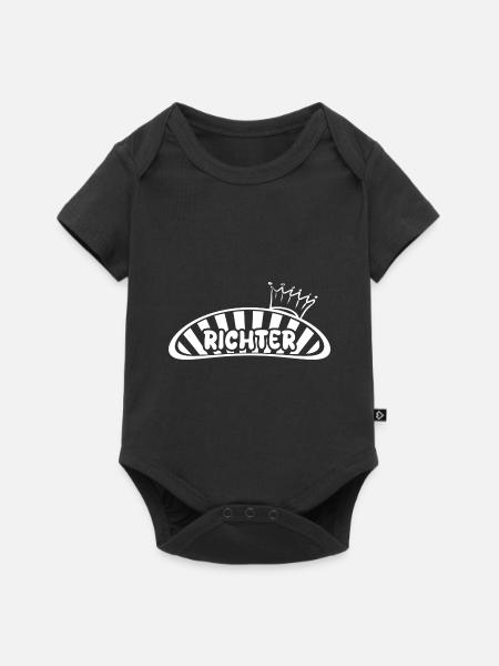 Geschenk für Richter - Baby Premium Kurzarmbody - Schwarz