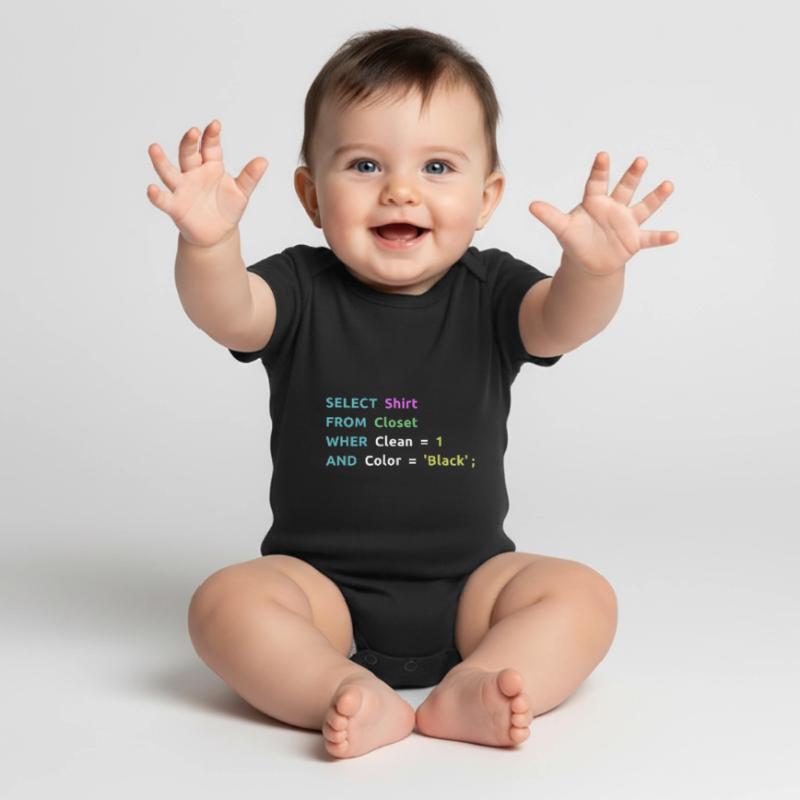 Nerd Computer Computerarbeit Coder Geschenkidee Baby Premium Kurzarmbody