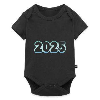 2025 - Baby Premium short-sleeve bodysuit - black - Front