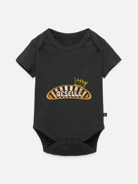 Geselle - Baby Premium Kurzarmbody - Schwarz
