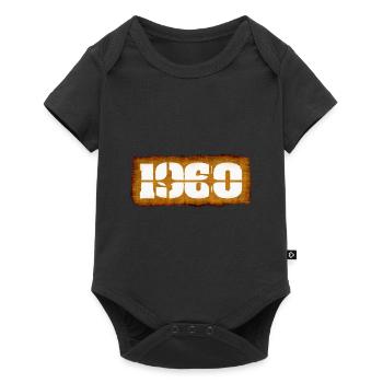 1960 - Baby Premium short-sleeve bodysuit - black - Front